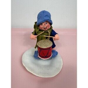 Vintage Annalee Little Drummer Boy Doll Figurine 1992